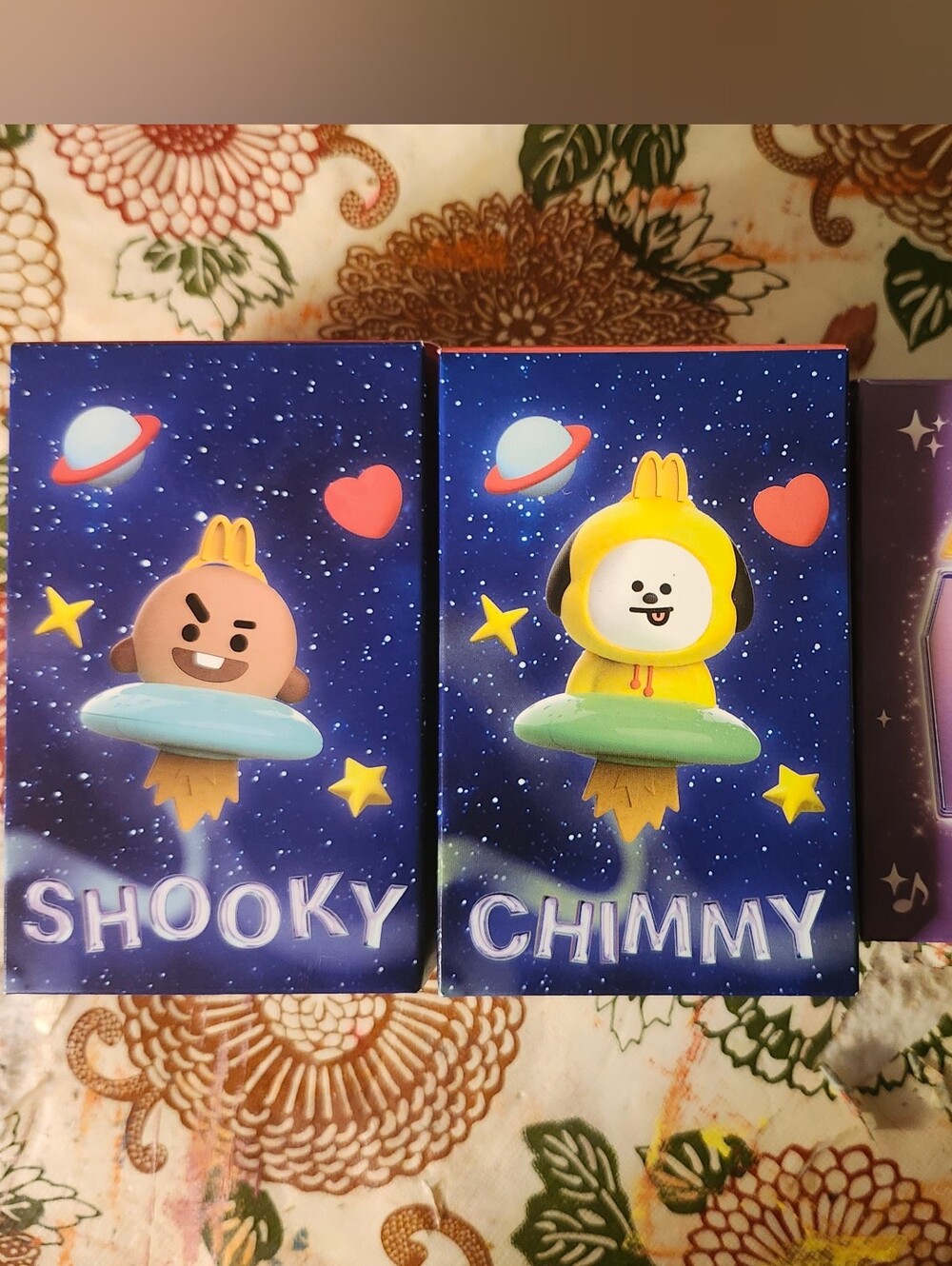 2026 McDonald’s x BTS Happy Meal Figures, Chimmy, Shooky & TinyTAN SUGA (Unused)